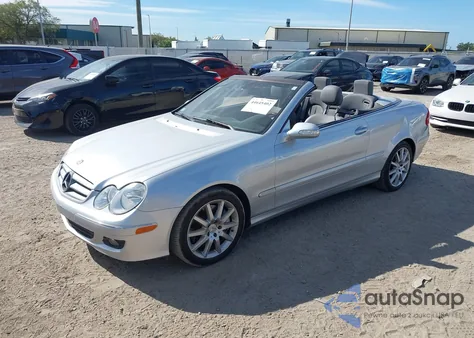 2007 Mercedes-Benz Clk 350 из США, поврежденный, VIN WDBTK56G57F226355